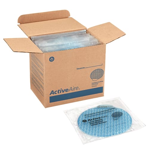 ActiveAire Low-Splash Deodorizer Urinal Screen, Coastal Breeze